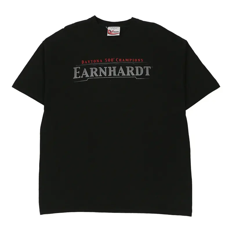 Chase Authentics Nascar T-Shirt - XL Black Cotton