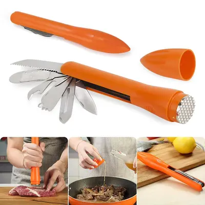 Multifunctional kitchen tools | Color: Orange
