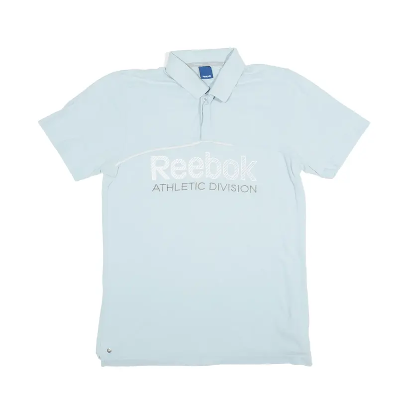 REEBOK Blue Polo Shirt S
