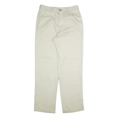 TOMMY HILFIGER Chino Mens Trousers Cream Regular Straight W32 L32