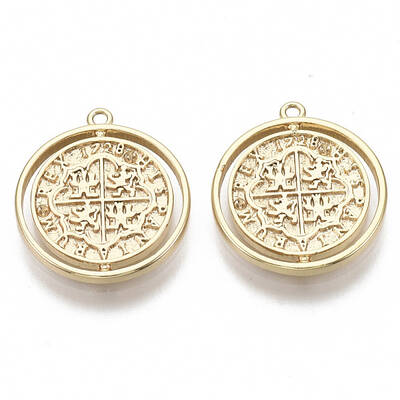 Brass Coin Pendants