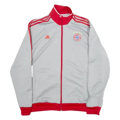 ADIDAS FC Bayern Munchen Mens Track Jacket Grey XL