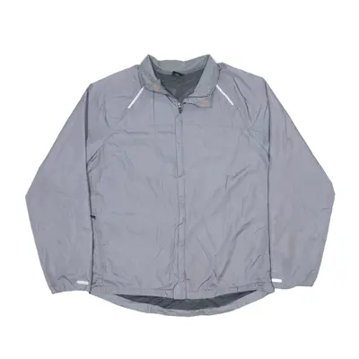 STARTER Mesh Lined Windbreaker Jacket Grey Mens XL