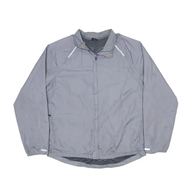 STARTER Mesh Lined Windbreaker Jacket Grey Mens XL