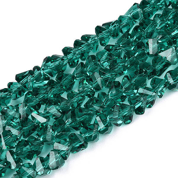 Transparent Glass Beads Strands