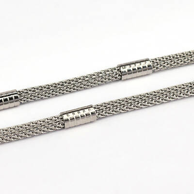 Tarnish Resistant 304 Stainless Steel Mesh Chains