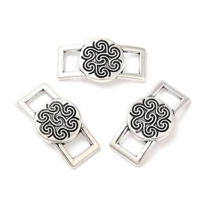 Tibetan Style Alloy Connector Charms