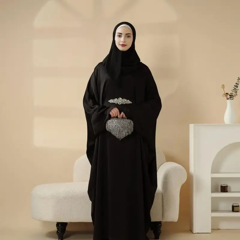 Modest Kaftan for Special Occasions,plus size abaya,elegant design,sleeve abaya,islamic dress,Vacation Mode Women's Kaftan,Ba...