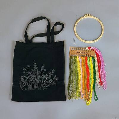 DIY Canvas Bag Embroidery Kits
