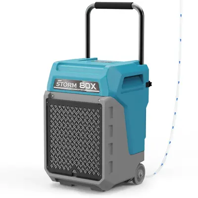 AlorAir® Wholesale Package of Storm 80X Commercial Dehumidifier with Pump - Blue
