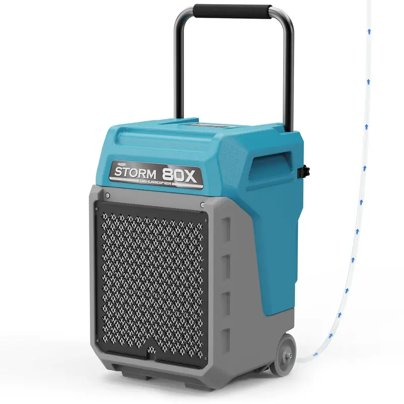 AlorAir® Wholesale Package of Storm 80X Commercial Dehumidifier with Pump - Blue