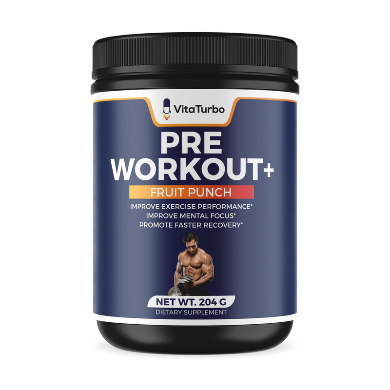 Pre Workout+ (Fruit Punch) - 204 Grams