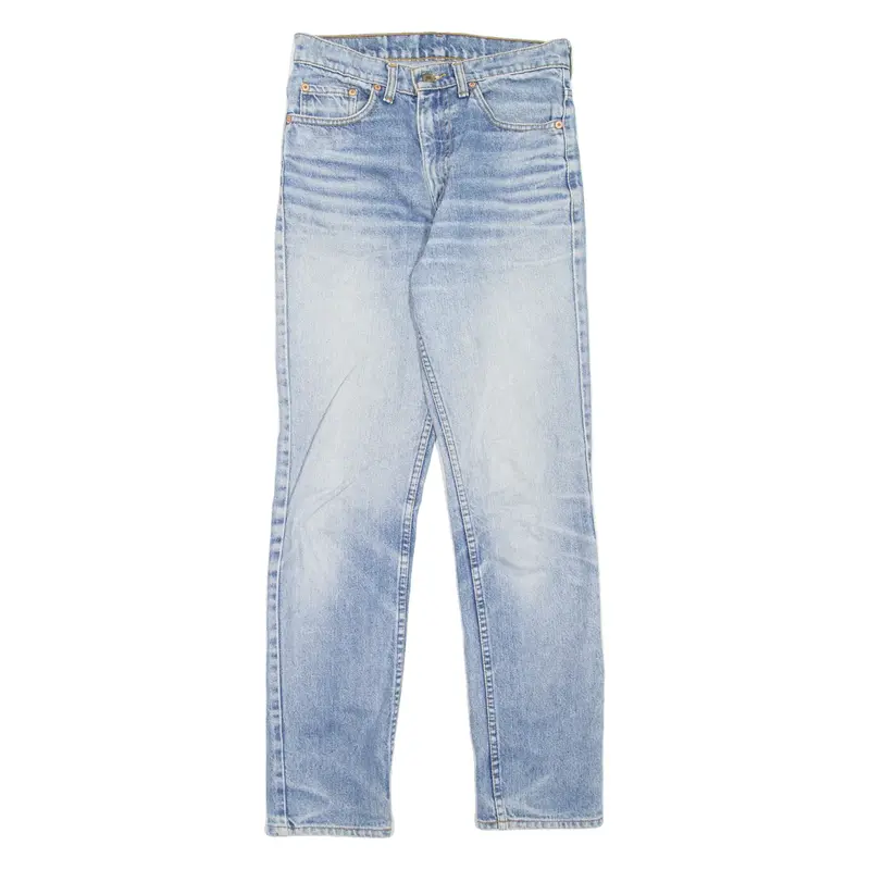LEVI'S 606-0217 Mens Jeans Blue Slim Straight Stone Wash W29 L32