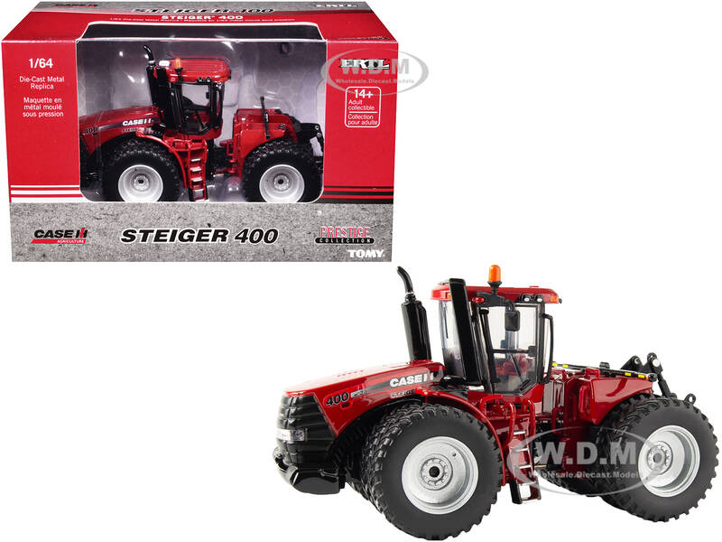 Case IH Steiger 400 Tractor with Dual Wheels Red \