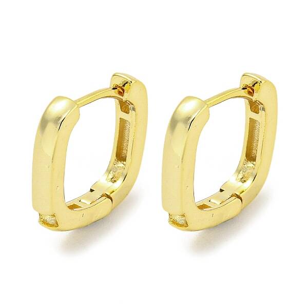 Brass Hoop Earrings