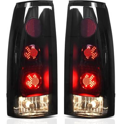 YITAMOTOR® LED Tail Lights 1995-1999 Chevy Tahoe / 1992-1999 Chevy Suburban / 88-00 GMC C/K Pickup Taillights Assembly