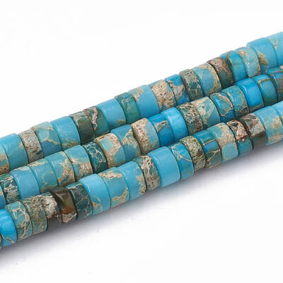 Synthetic Imperial Jasper Beads Strands