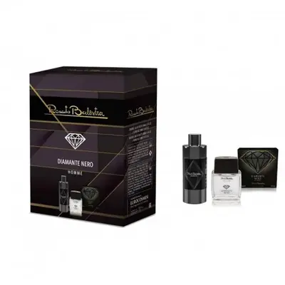 Renato balestra Black Diamond Men's Eau De Parfum 100ml With Shower Gel 250ml