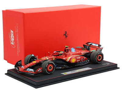 Ferrari SF-24 #55 Carlos Sainz Jr. Formula One F1 Italian GP (2024) Limited Edition to 34 pieces Worldwide 1/18 Diecast Mod...