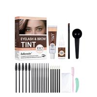 Eyebrow Tint Kit, 1 Set Eyebrow Tinting Kit, Natural Eyebrow Color Tinting, Eye Brow Makeup Kit, Professional Makeup Product ...