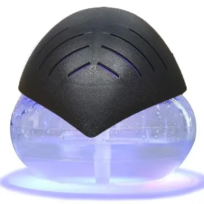 Air Purifier, Water Filter Air Washer, Essential Oil Aroma Diffuser with LED Night Light, Small Air Cleaner for Smoke and Pet...