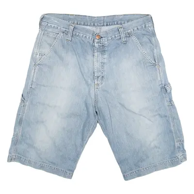 CARHARTT Womens Jorts Shorts Blue M W34