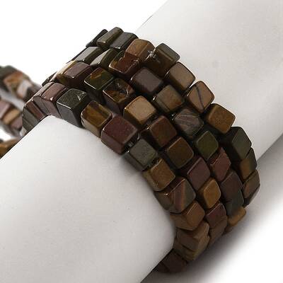 Natural Picasso Jasper Beads Strands