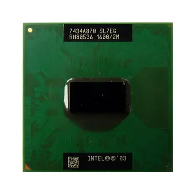 356596-001 HP 1.60GHz 400MHz FSB 2MB L2 Cache Socket PGA478 Intel Pentium M 725 Single-Core Processor
