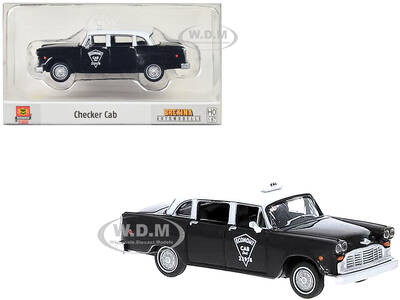 1974 Checker Cab Black and White \