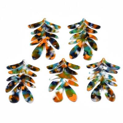Cellulose Acetate(Resin) Big Pendants