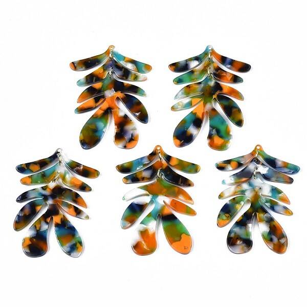 Cellulose Acetate(Resin) Big Pendants