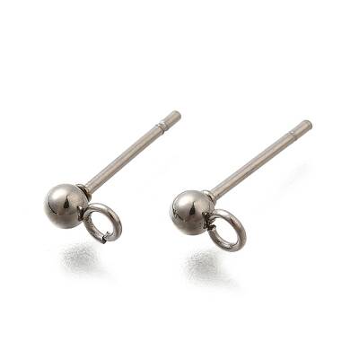 201 Stainless Steel Stud Earring Findings