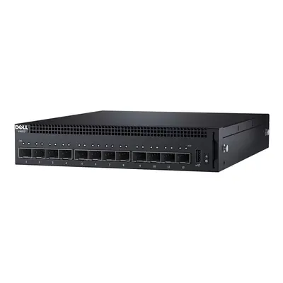 463-6162 Dell X Series X4012 12 x 10GbE SFP+ Ports Layer 2 Managed Gigabit Ethernet Network Switch