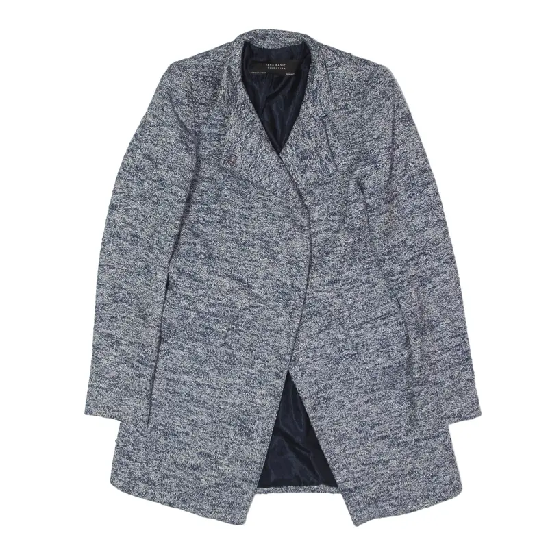 ZARA Blazer Jacket Blue Womens S