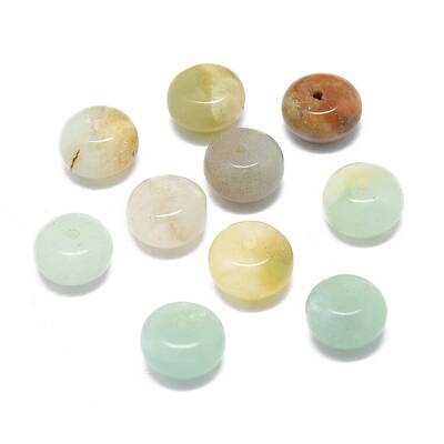 Natural Flower Amazonite Beads