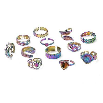 Adjustable 304 Stainless Steel Cuff Ring