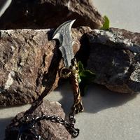 Chaos Blade Keychain and Leviathan Axe Keychain - Handmade in metal and enamel - Great gift for men and teens!