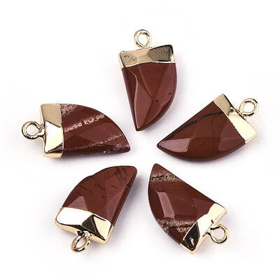 Natural Red Jasper Pendants