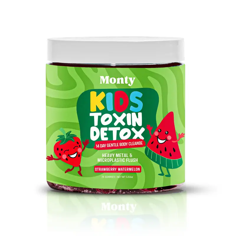 Zeolite Detox for Kids, Heavy Metal & Microplastic Detox, 14 Day Gentle Cleanse, Development, Behavior, Energy and Gut Health...