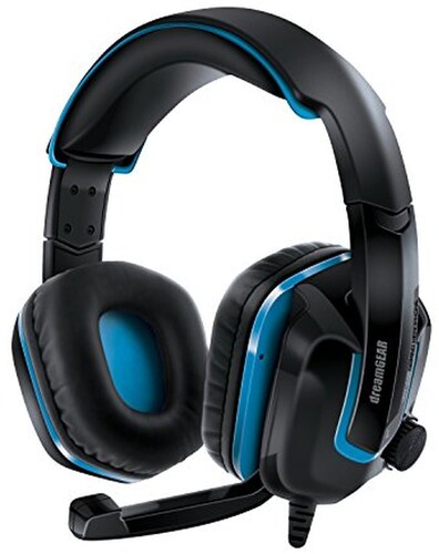 DreamGear DGPS4-6447 PS4 GRX-440 Game Headset - Boom Mic (Black/Blue)