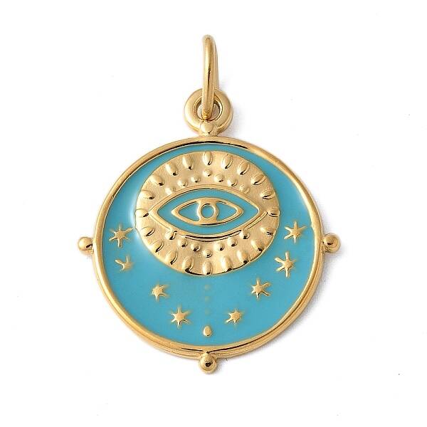 304 Stainless Steel Enamel Pendants