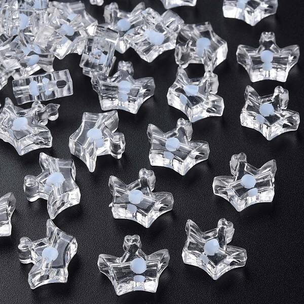 Transparent Acrylic Beads