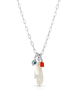Manola Necklace | Metal Color: Silver
