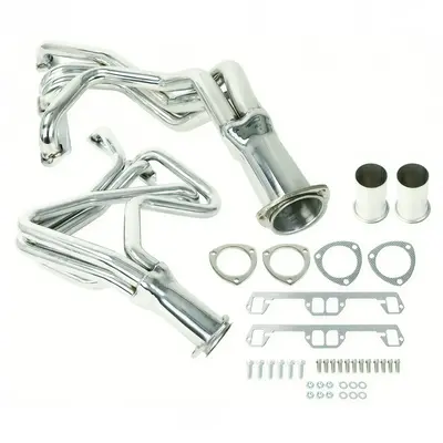 1972-1991 Dodge D100 D150 Ramcharger Exhaust Headers 5.2L 5.9L V8 Long Tube - KSP Performance