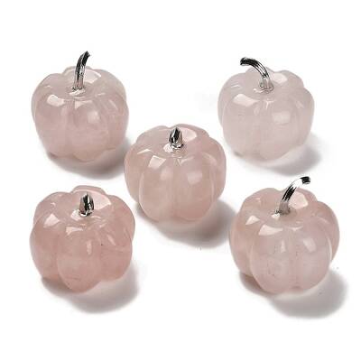 Natural Rose Quartz Bell Pepper Figurines