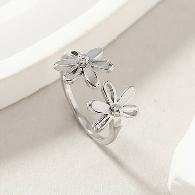 304 Stainless Steel Open Cuff Rings for Women