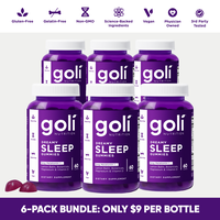 6 Pack Dreamy Sleep  Melatonin Gummies