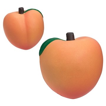 100 Custom Peach - Stress Reliever - Polyurethane