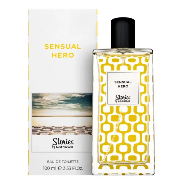 Lapidus Sensual Hero Cologne for Men - Eau de Toilette Spray 3.33 oz