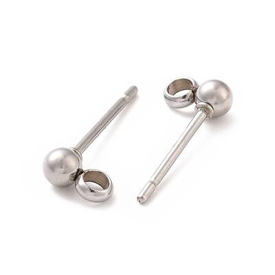 304 Stainless Steel Ear Stud Components